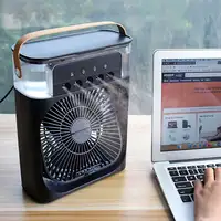 Mini Aire Acondicionado Ventilador Klack Portatil Enfriador de aire 4 en 1 Verde