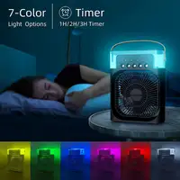 Mini Aire Acondicionado Ventilador Klack Portatil Enfriador de aire 4 en 1 Verde