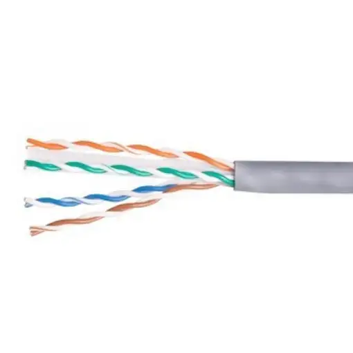 Equip 404521 cable de red Gris 100 m Cat6 U/UTP (UTP)
