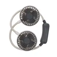 Ventilador Portátil De Cuello Klack De Doble Cabeza USB Azul