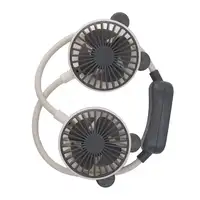 Ventilador Portátil de Cuello Klack de Doble Cabeza USB
