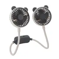 Ventilador Portátil de Cuello Klack de Doble Cabeza USB