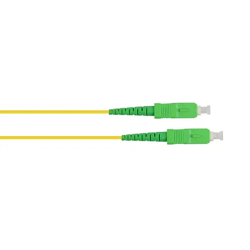 Alcasa LW-S907LASA Cable de fibra óptica e InfiniBand 7,5 m LC SC FTTH Amarillo