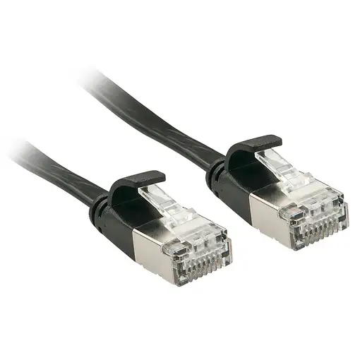 Lindy 47480 cable de red Negro 0,3 m Cat6a U/FTP (STP)
