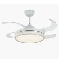 Ventilador de Techo Klack con Luz LED, Aspas retráctiles de 106 cm Ventilador de Techo Klack con Luz LED, Aspas retráctiles de 106 cm