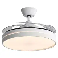 Ventilador de Techo Klack con Luz LED, Aspas retráctiles de 106 cm Ventilador de Techo Klack con Luz LED, Aspas retráctiles de 106 cm