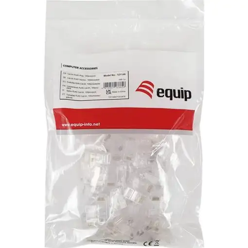Equip 121146 conector RJ-45 Transparente