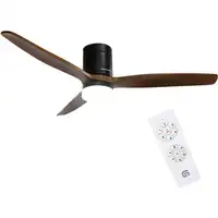 Ventilador techo Grunkel SKYWIND-52WN, 6-40W, LED 15W, 6 vel, mando, temporizador