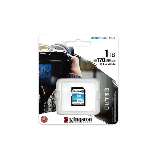 Kingston Technology Canvas Go! Plus Tarjeta SDXC Canvas Go Plus 170R C10 UHS-I U3
