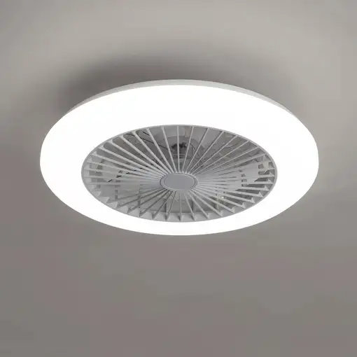 Ventilador de Techo Klack LED 20W Motor DC, LED 41W Mando a Distancia