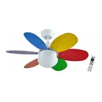Ventiladores techo Multicolor BASTILIPO