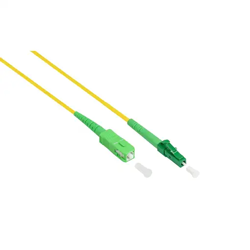 Alcasa LW-S902LASA Cable de fibra óptica e InfiniBand 2 m LC SC FTTH Amarillo
