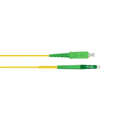 Alcasa LW-S902LASA Cable de fibra óptica e InfiniBand 2 m LC SC FTTH Amarillo