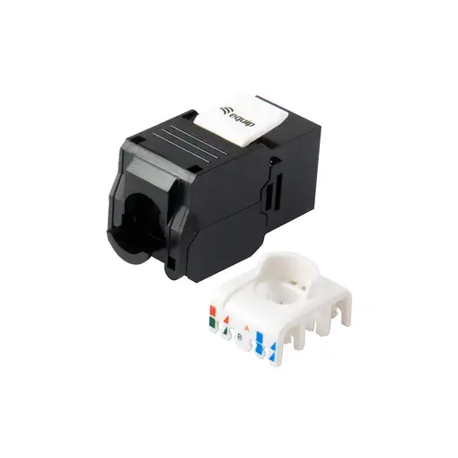 Equip 769226 cambiador de género para cable RJ-45 LSA Negro
