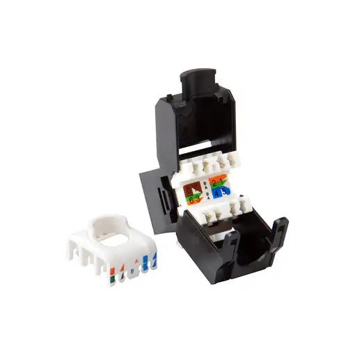 Equip 769226 cambiador de género para cable RJ-45 LSA Negro