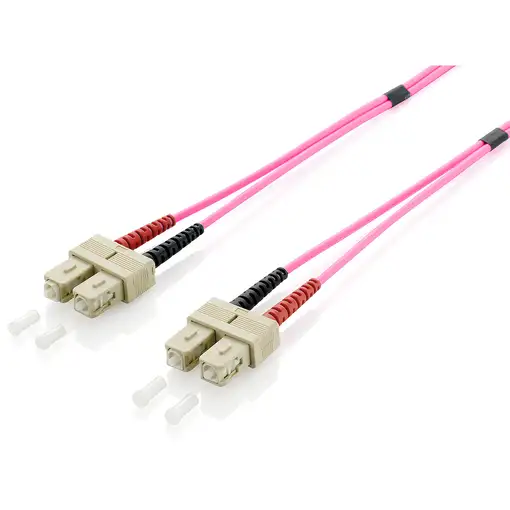 Equip 255529 Cable de fibra óptica e InfiniBand 0,5 m SC Violeta