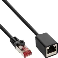 InLine 76902X cable de red Negro 2 m Cat6 S/FTP (S-STP)