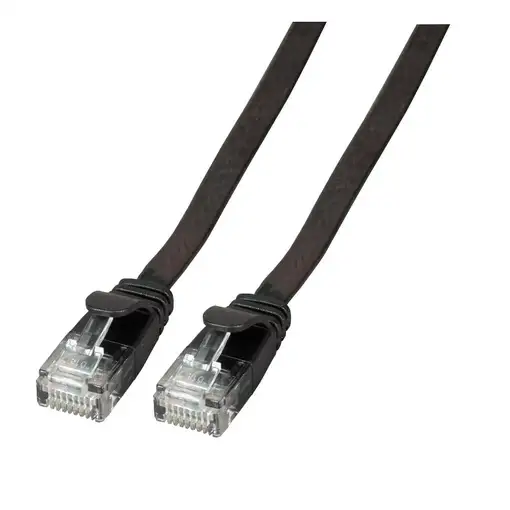 EFB Elektronik K8107SW.3 cable de red Negro 3 m Cat6a U/UTP (UTP)