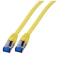 EFB Elektronik K5525FGE.0,5 cable de red Amarillo 0,5 m Cat6a S/FTP (S-STP)