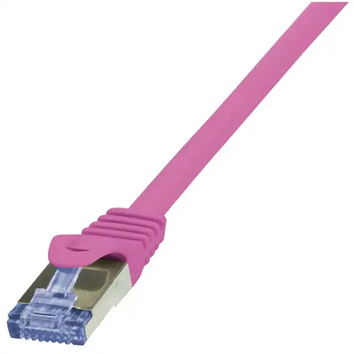 LogiLink Cat6a S/FTP, 2m cable de red Rosa S/FTP (S-STP)