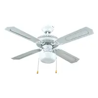 NERJA, vent. techo 105cm,  blanco, 60W, 4 palas, 1xE27