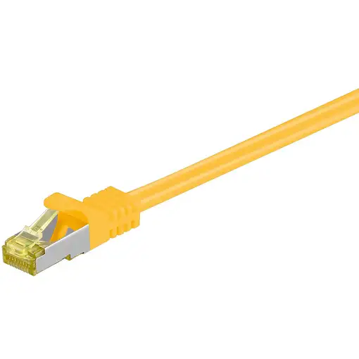 Goobay 91611 cable de red Amarillo 3 m Cat7 S/FTP (S-STP)