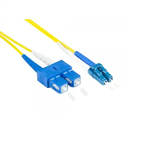 Alcasa LW-9075LS Cable de fibra óptica e InfiniBand 7,5 m 2x LC 2x SC Amarillo