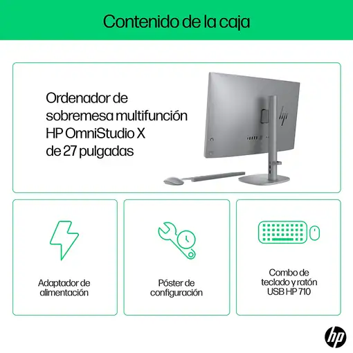HP OmniStudio X 27-cs0003ns Intel Core Ultra 5 125H 68,6 cm (27\) 1920 x 1080 Pixe