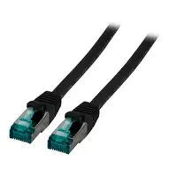 EFB Elektronik MK6001.3B cable de red Negro 3 m Cat6a S/FTP (S-STP)