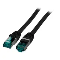 EFB Elektronik MK6001.3B cable de red Negro 3 m Cat6a S/FTP (S-STP)
