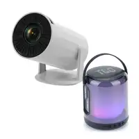 Klack Mini Proyector Portátil 4K y Altavoz TG-376 con Android , WiFi , Bluetooth