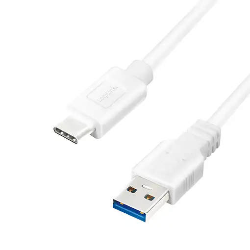 LogiLink CU0177 cable USB USB 3.2 Gen 2 (3.1 Gen 2) 3 m USB A USB C Blanco