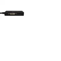 LogiLink CV0109 adaptador de cable de vídeo 0,15 m DisplayPort VGA + HDMI + DVI Ne