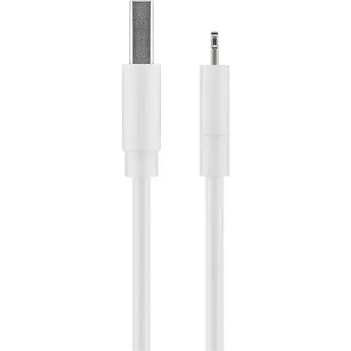 Goobay 72905 cable de conector Lightning 0,5 m Blanco