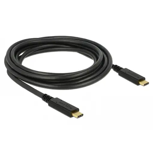 DeLOCK 83325 cable USB USB 2.0 3 m USB C Negro