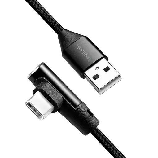 LogiLink CU0137 cable USB USB 2.0 0,3 m USB A USB C Negro