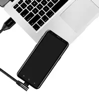 LogiLink CU0137 cable USB USB 2.0 0,3 m USB A USB C Negro