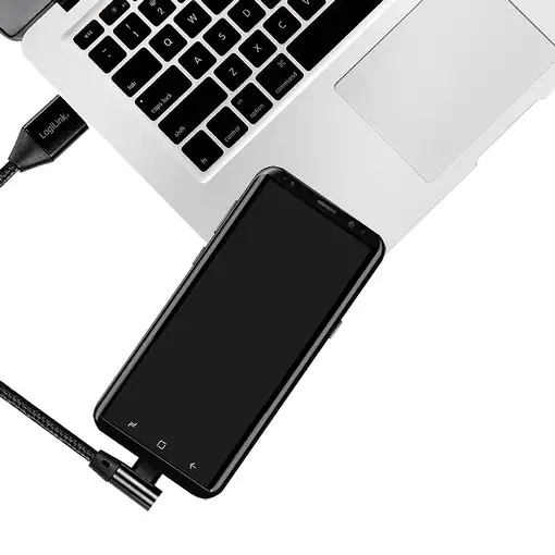 LogiLink CU0137 cable USB USB 2.0 0,3 m USB A USB C Negro