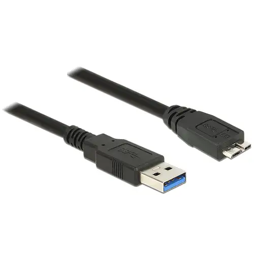 DeLOCK 85073 cable USB USB 3.2 Gen 1 (3.1 Gen 1) 1,5 m USB A Micro-USB B Negro