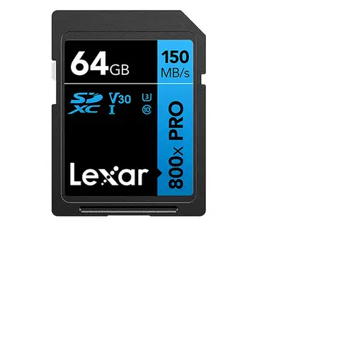 Lexar High-Performance 800xPRO 64 GB SDXC UHS-I Clase 10
