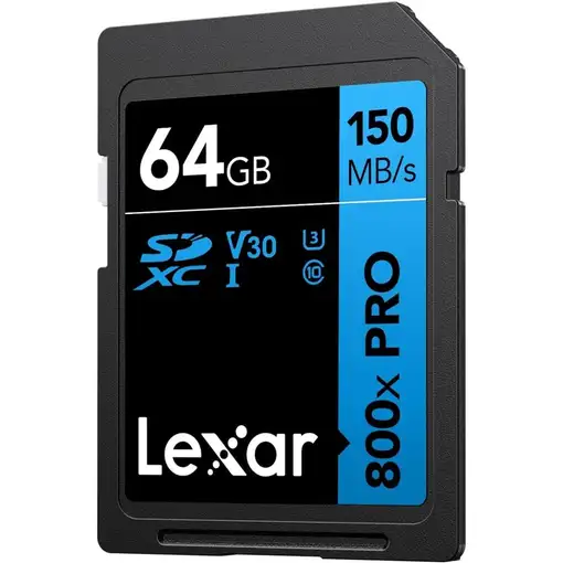 Lexar High-Performance 800xPRO 64 GB SDXC UHS-I Clase 10
