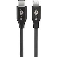Goobay 39428 cable de conector Lightning 0,5 m Negro Goobay 39428 cable de conector Lightning 0,5 m Negro