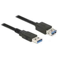 DeLOCK 85055 cable USB USB 3.2 Gen 1 (3.1 Gen 1) 1,5 m USB A Negro