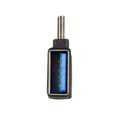 LogiLink AU0055 cambiador de género para cable Negro