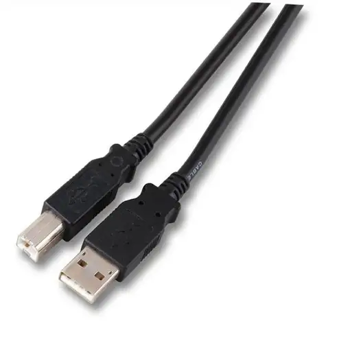 EFB Elektronik K5255SW.1 cable USB USB 2.0 1 m USB A USB B Negro