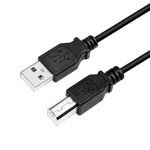 LogiLink CU0007B cable USB USB 2.0 2 m USB A USB B Negro