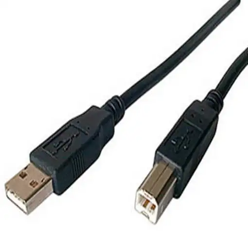 Sharkoon 4044951015245 cable USB USB 2.0 0,5 m USB A USB B Negro