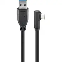 Wentronic 66502 cable USB USB 3.2 Gen 1 (3.1 Gen 1) 1,5 m USB C USB A Negro
