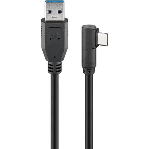 Wentronic 66502 cable USB USB 3.2 Gen 1 (3.1 Gen 1) 1,5 m USB C USB A Negro