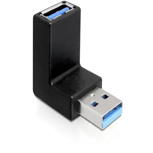 DeLOCK 65339 cambiador de género para cable USB 3.0 Negro